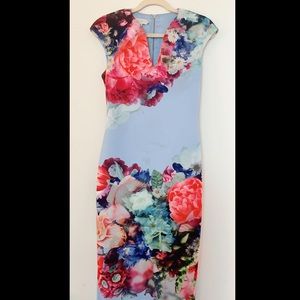 Ted Baker Classic Floral Sheath Dress